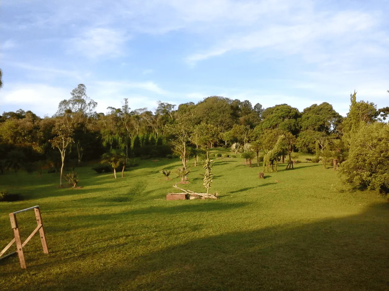 Vista do entorno da Casa de Hóspedes