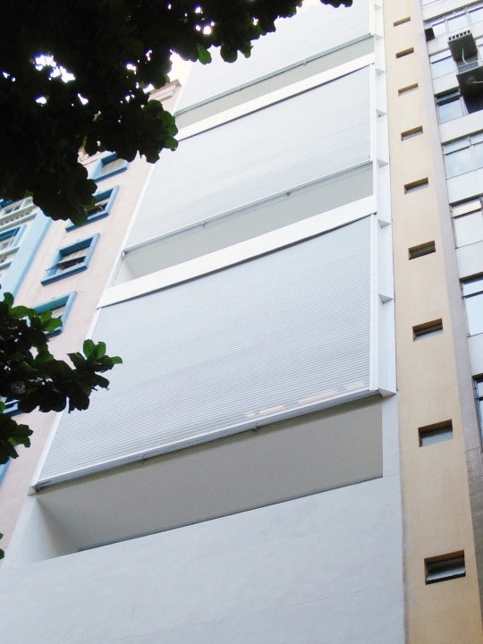 Fachada da SP Escola de Teatro na Praça Roosevelt